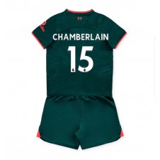Liverpool Chamberlain #15 Tredjedraktsett Barn 2022-23 Kortermet (+ korte bukser)